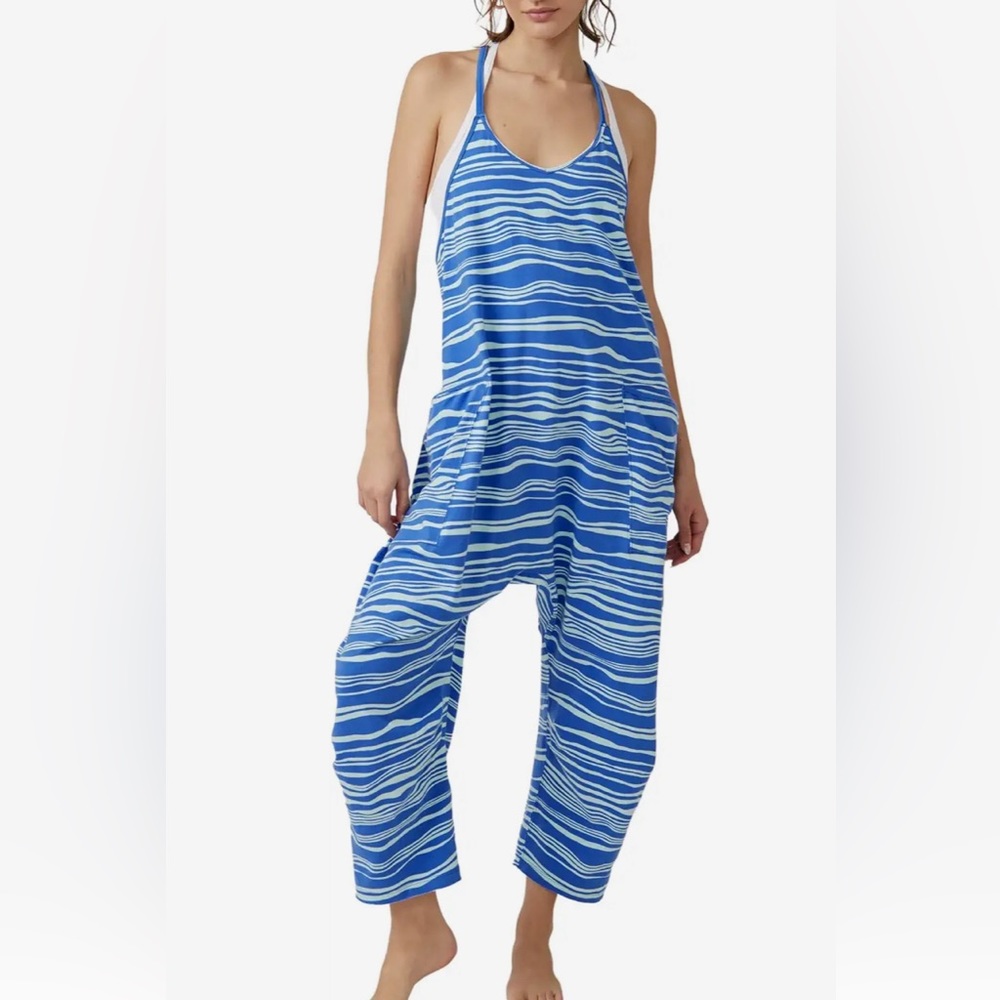 Free People Hot Shot Printed Onesie